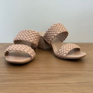 A New Day Braided Strap Block Heels